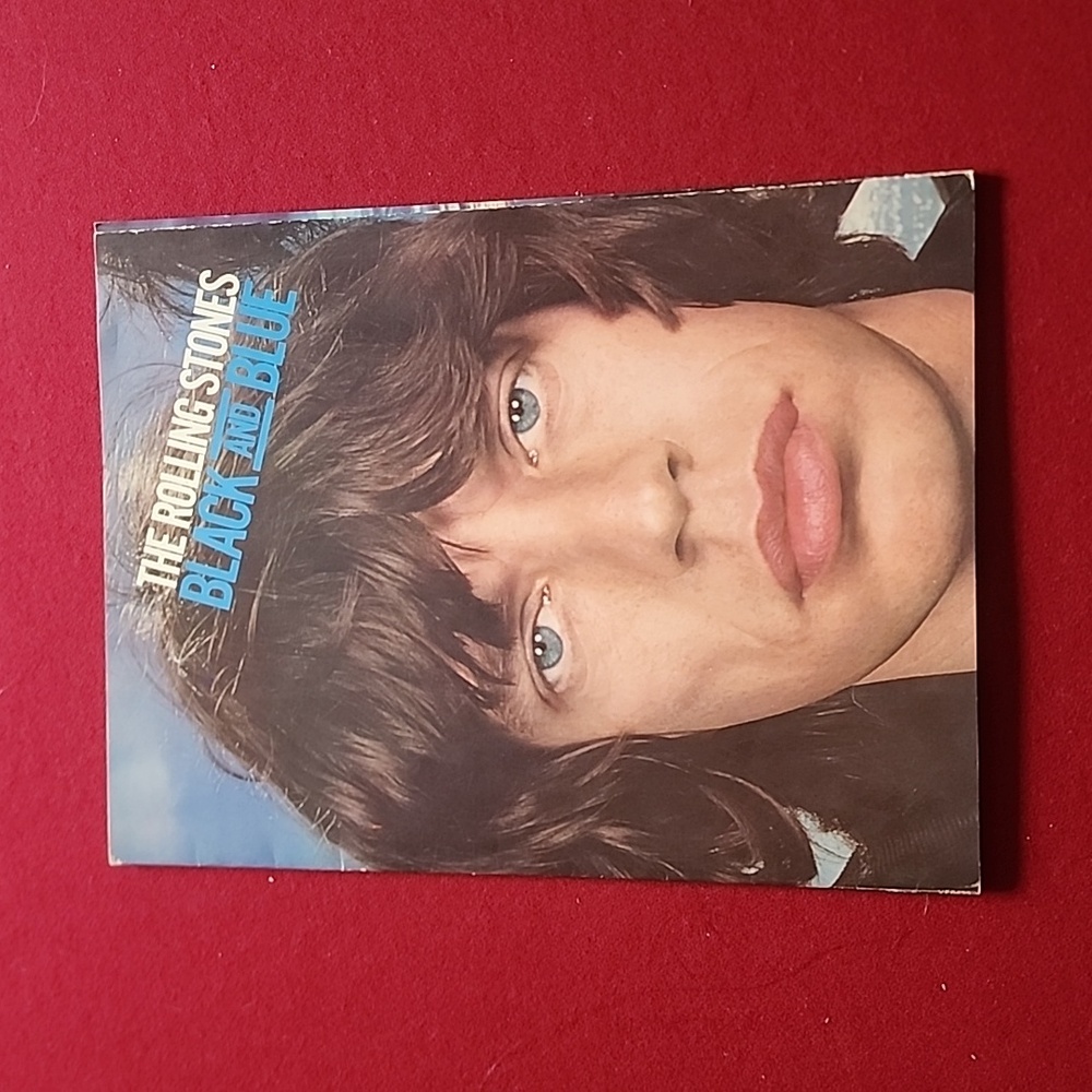 Vintage The Rolling Stones Black and Blue song book  Tour book sheet mus…